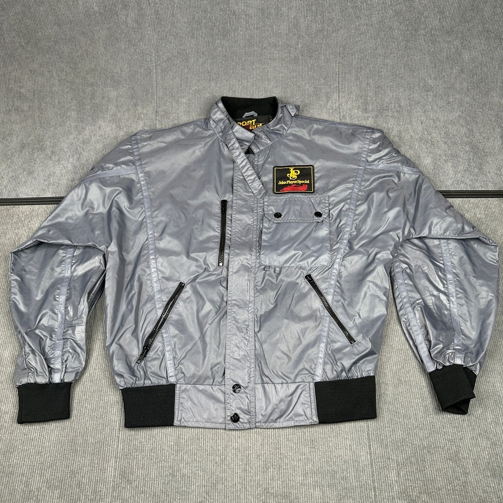 Vintage Sport Auto John Player Special Racing Jacket JPS Formula 1 Sz L